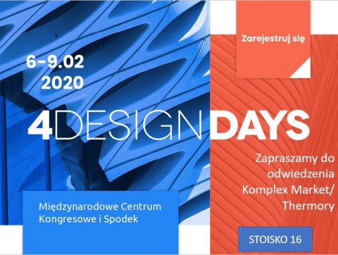 Komplex Market / Thermory - Targi 4DD Katowice 