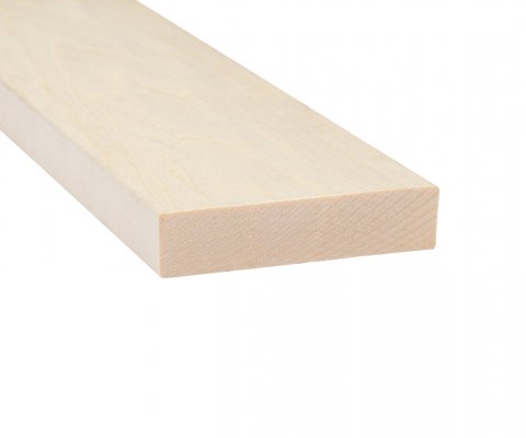 Deski na ławki SHP 28x120mm Osika biała